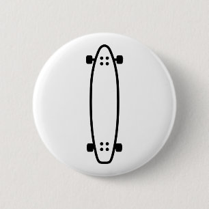 Longboard 2 Inch Round Button