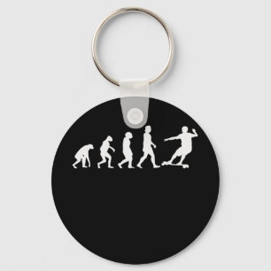 Longboard Downhill Evolution Keychain