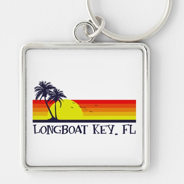 Longboat Key Florida Keychain (Front)