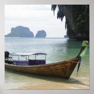 Longboat Thailand Poster