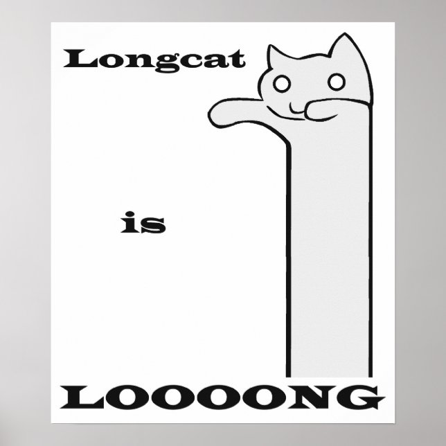 Longcat is Long Poster (Front)