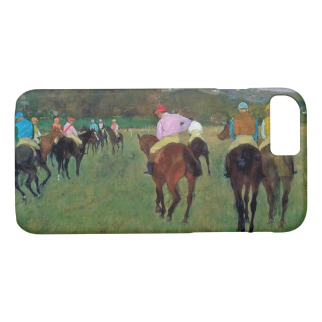 Longchamp Race Horse, Edgar Degas Case-Mate iPhone Case (Back (Horizontal))