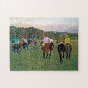 Longchamp Race Horse, Edgar Degas Jigsaw Puzzle