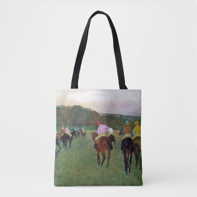 Longchamp Race Horse, Edgar Degas Tote Bag (Front)