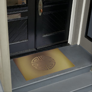 Longevity   Awesome Chinese Character Doormat