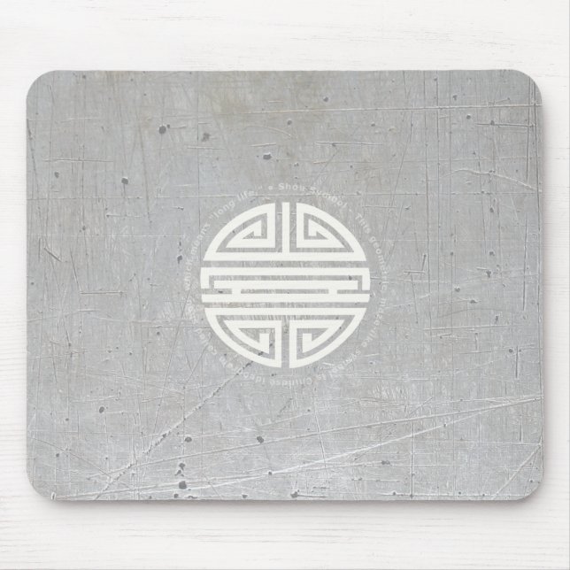 Longevity | Awesome Chinese Character Mouse Pad (Front)