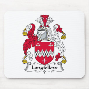 Longfellow Family Crest Mouse Pad