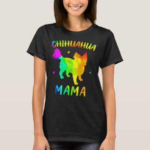 Longhaired Chihuahua Mama T-Shirt