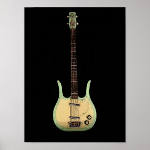 Longhorn Bass Print