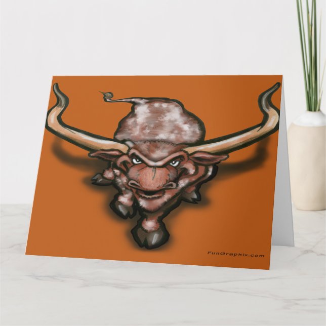 Longhorn card (Front)