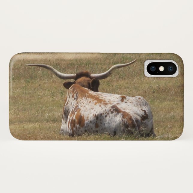 Longhorn Case-Mate iPhone Case (Back (Horizontal))