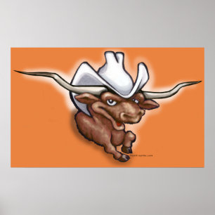 Longhorn Poster