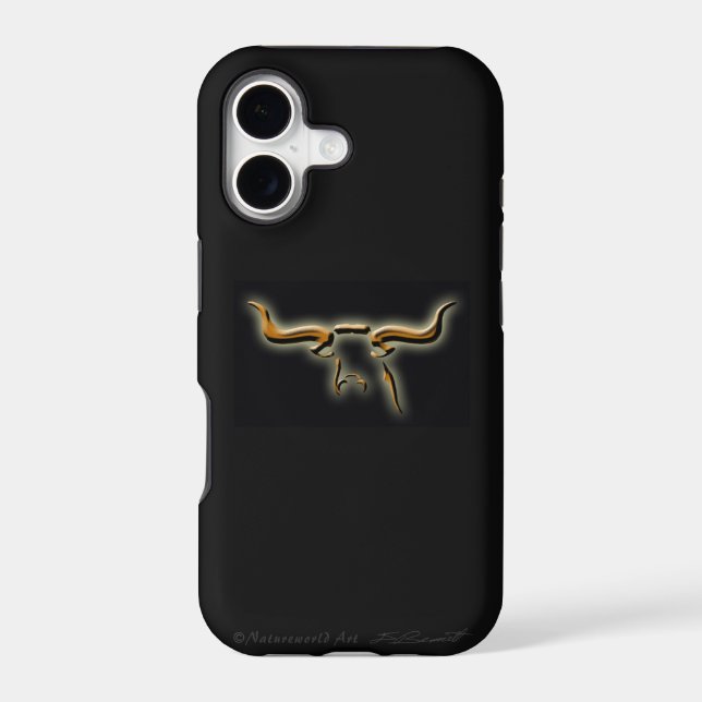Longhorn Simple iPhone5 Universal Case (Back)