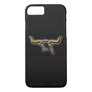 Longhorn Simple iPhone 7 à peine Coque