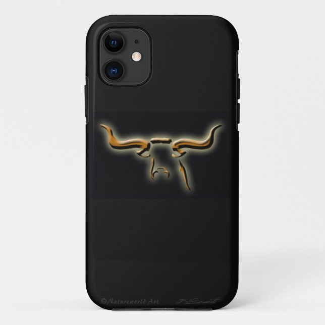 Longhorn Simple Tough iPhone 5 Coque (Dos)