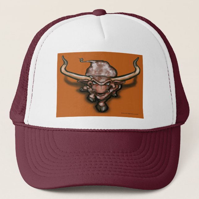 Longhorn Trucker Hat (Front)