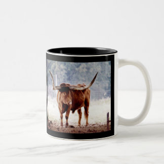 Longhorn Two-Tone Coffee Mug