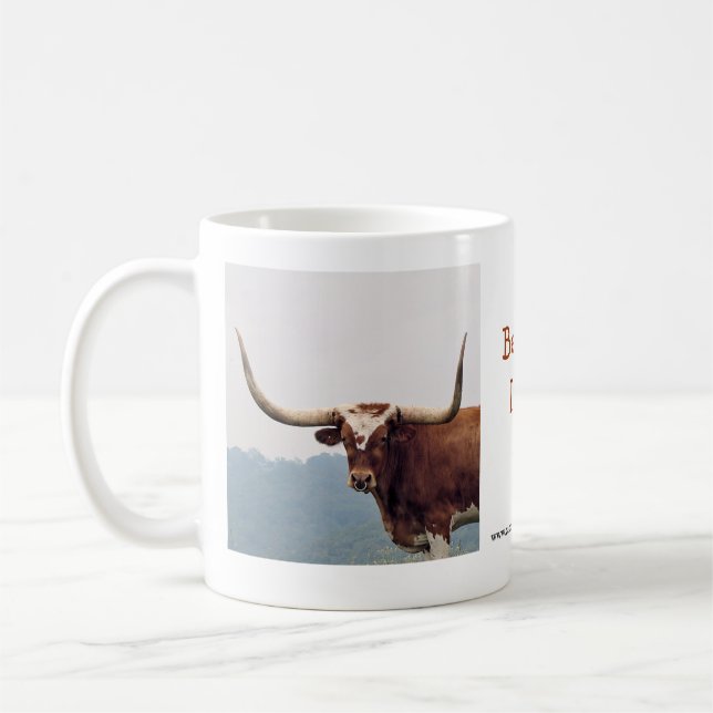 LonghornMug-customize Coffee Mug (Left)
