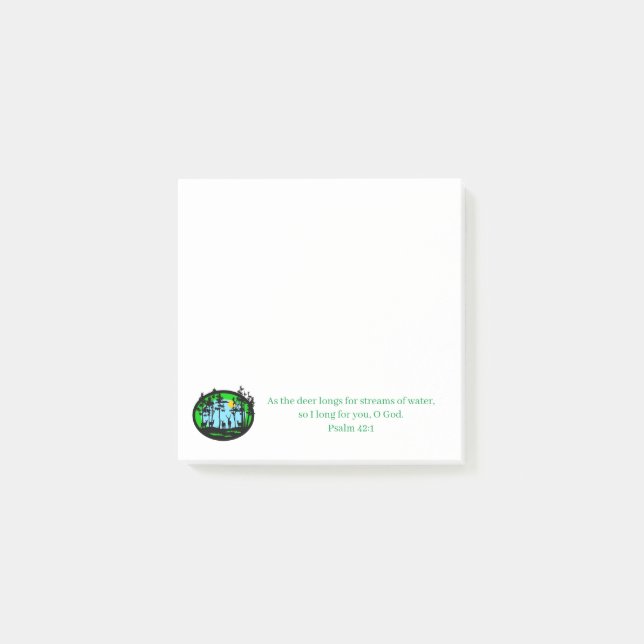 Longing For God   Post-it Notes (Front)