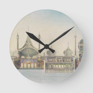 Longitudinal Section (L to R) Organ, Music Room, G Round Clock