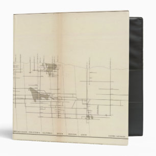 Longitudinal Vertical Projection I Comstock Lode Binder