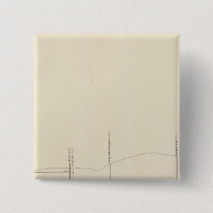 Longitudinal Vertical Projection III Comstock Lode 2 Inch Square Button
