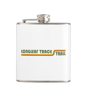 Longleaf Trace Trail Mississippi Hip Flask