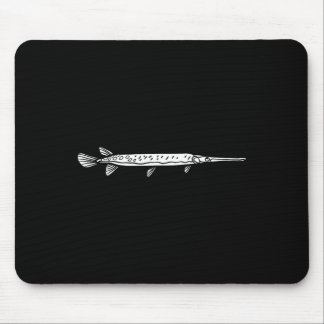 Longnose Gar Shirt Bowfin Lepisosteus Osseus Fishi Mouse Pad