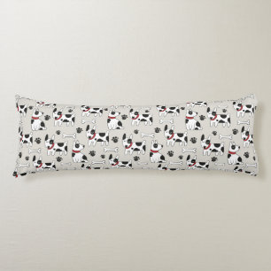 Longs Cute Chien Motif coussins du corps