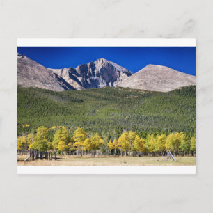 Longs Peak a Colorado Playground Postcard