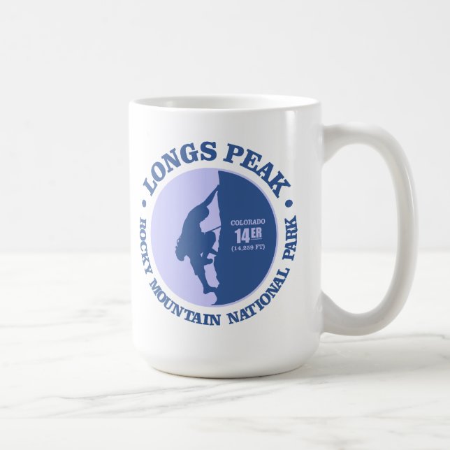 Longs Peak Coffee Mug (Right)
