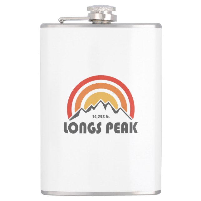 Longs Peak Hip Flask (Front)