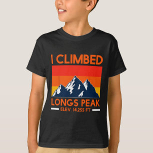 Longs Peak Mountains Hiker Mountain Lover Mountain T-Shirt