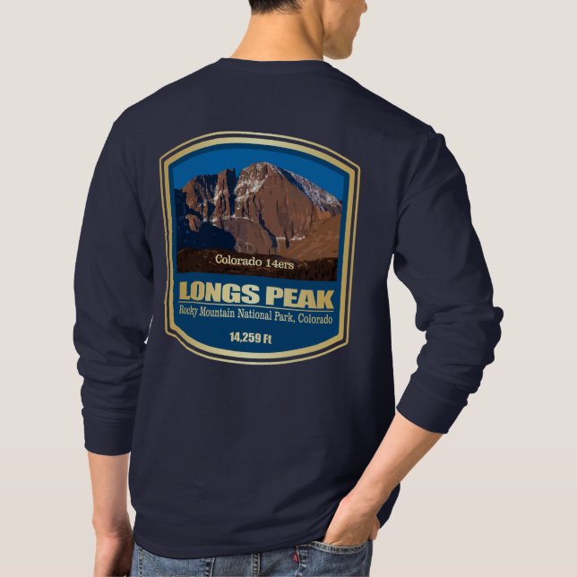 Longs Peak (PF) T-Shirt (Back)