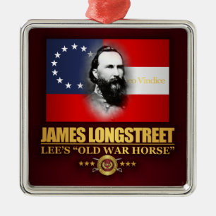 Longstreet (Southern Patriot) Metal Ornament