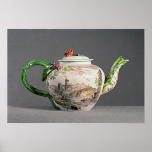 Longton Hall teapot, c.1755 Poster