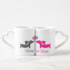Longue sur l'amour Dachshund Coffee Mug Fixer ses 