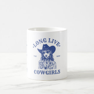 Longue Vie Cowgirl Mug - Western Rodeo esthétique