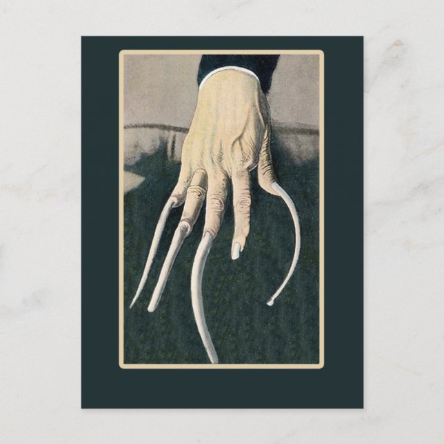 Longues Fingernails, Cartes D'Oddité De Cirque (Devant)