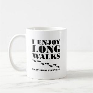 Longues Promenades À L'Écart De Toute Mug Drôle