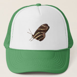 Longwing Zebra Butterfly Trucker Hat