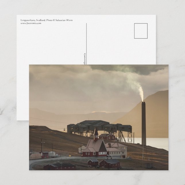 Longyearbyen Svalbard Postcard (Front/Back)