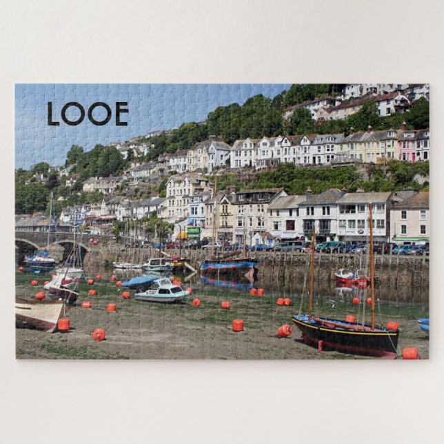 Looe: Cornwall, England, United Kingdom Jigsaw Puzzle (Horizontal)