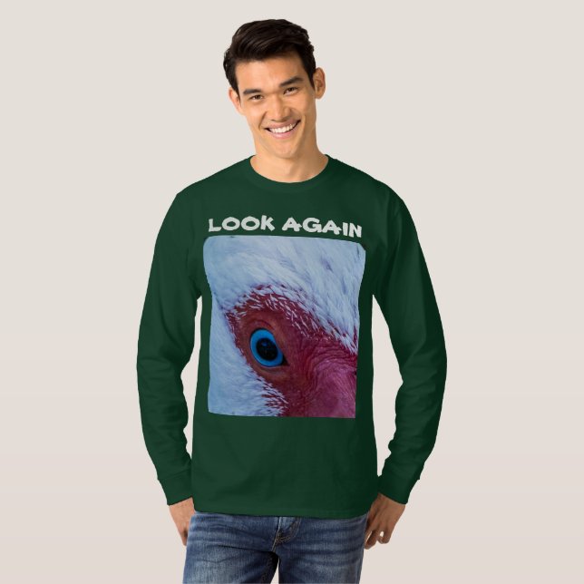 Look Again Men's Long Sleeve T-Shirt (Front Full)