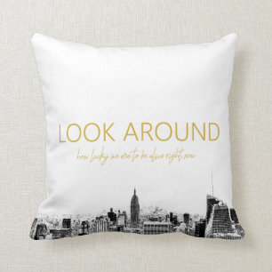 Look Around - Hamilton Throw Pillow