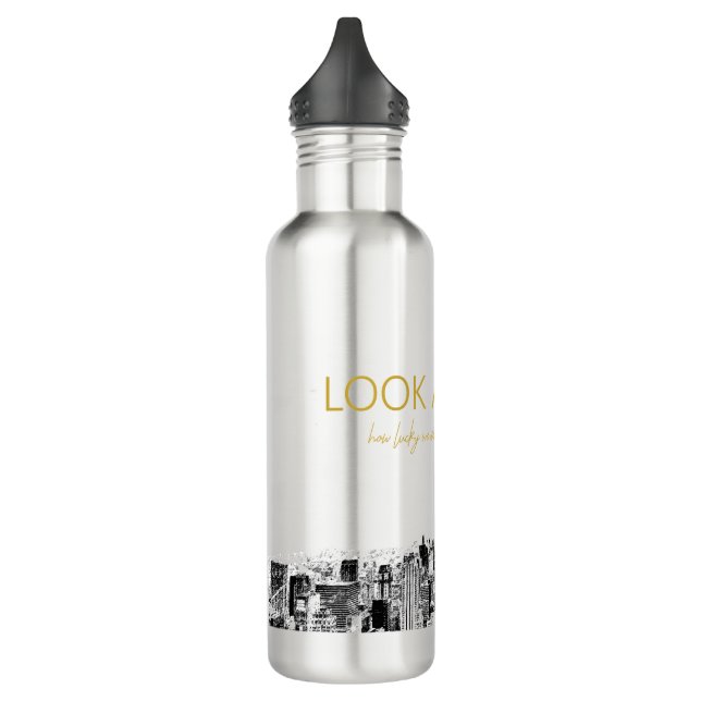 Look Around - Hamilton Water Bottle (Left)