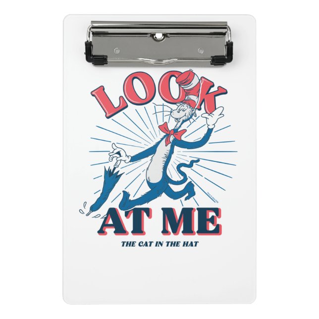 Look At Me Cat In The Hat Mini Clipboard (Front)