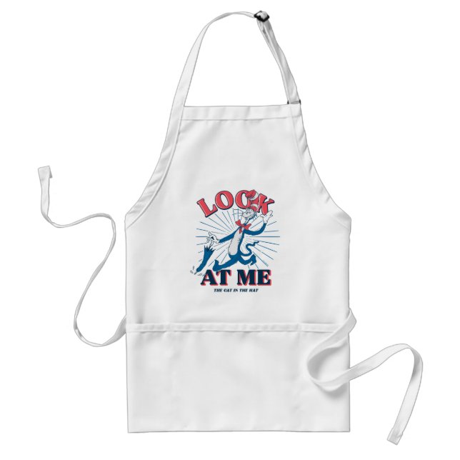 Look At Me Cat In The Hat Standard Apron (Front)