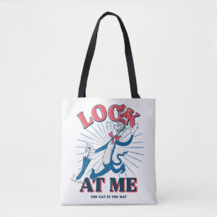 Look At Me Cat In The Hat Tote Bag
