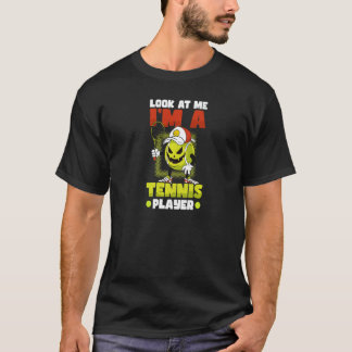 Look At Me Tennis Player Halloween Tennis Player   T-Shirt